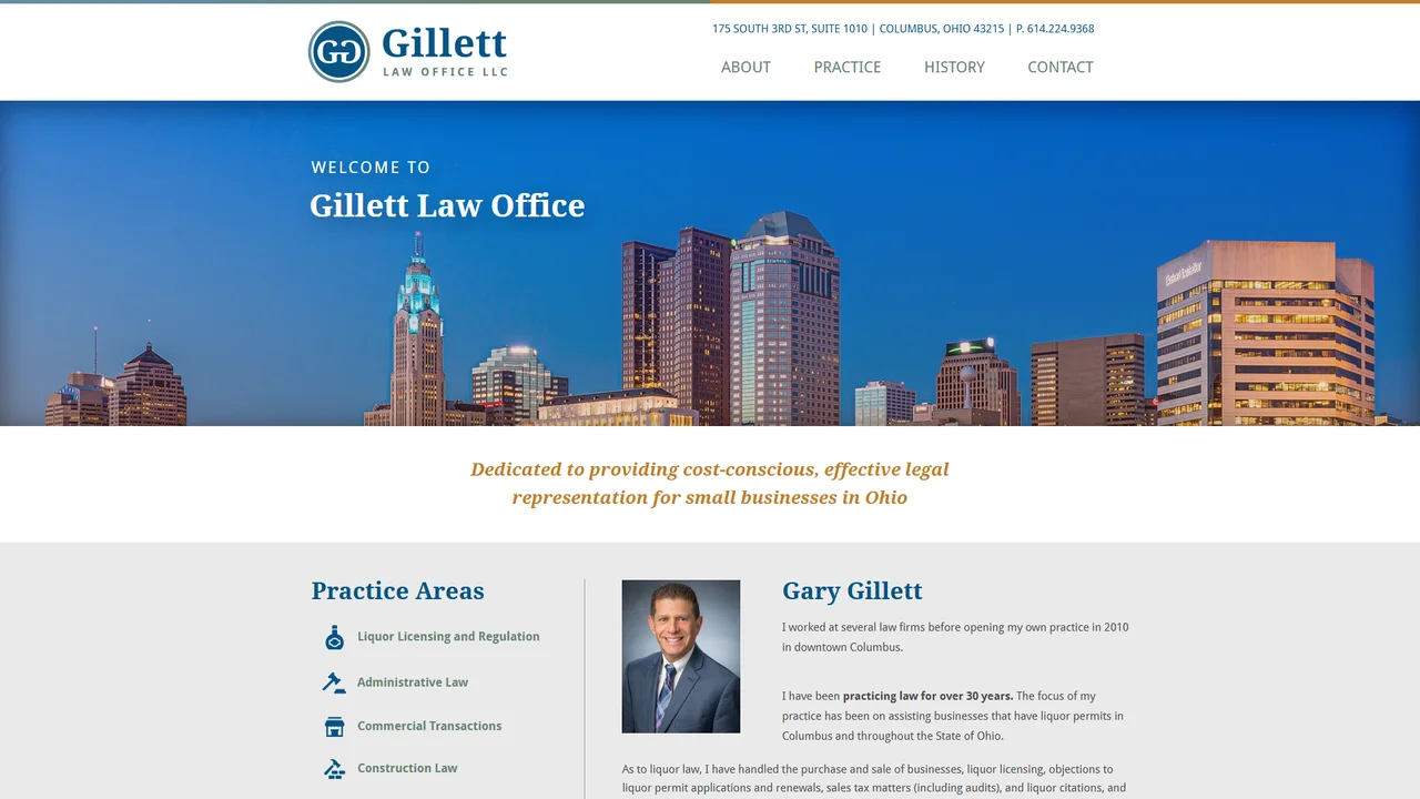 Gary Gillett Law Office LLC - Columbus, OH office in Columbus, Ohio