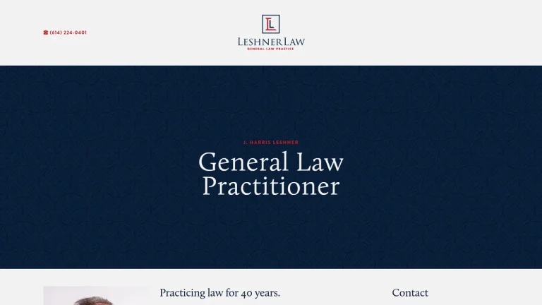 J. Harris Leshner Attorney at Law - Columbus, OH - Attorney in Columbus