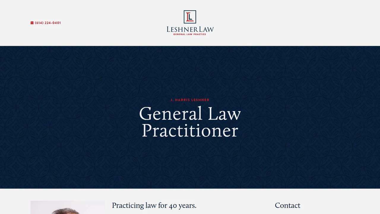 J. Harris Leshner Attorney at Law - Columbus, OH office in Columbus, Ohio