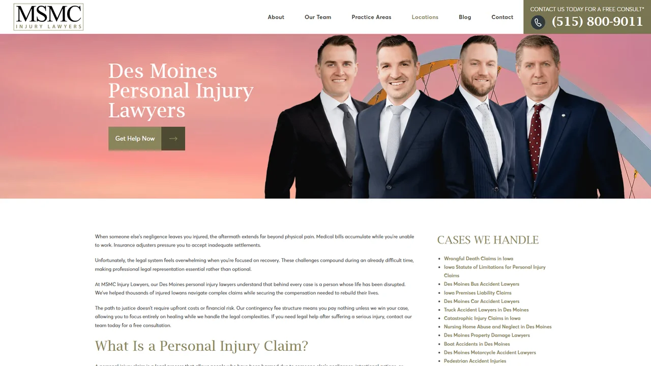 Mueller, Schmidt, Mulholland & Cooling, PLLC - Des Moines, IA office in Des Moines, Iowa