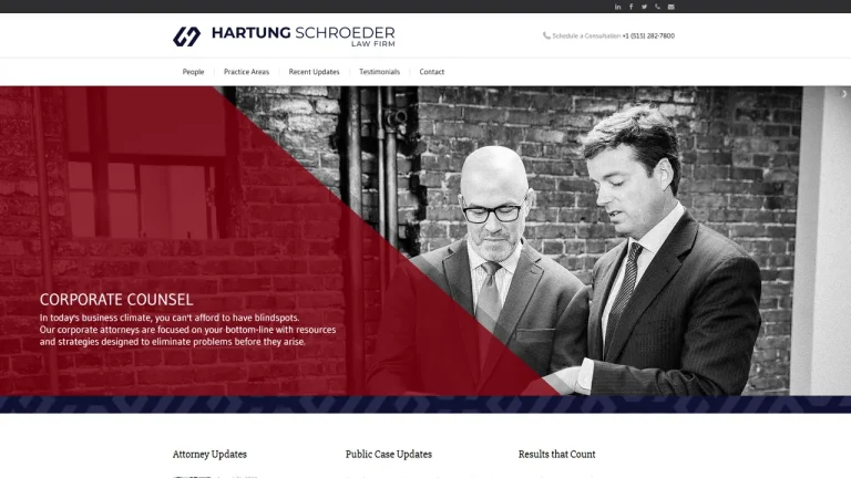 Hartung Schroeder LLP - Des Moines, IA - Attorney in Des Moines