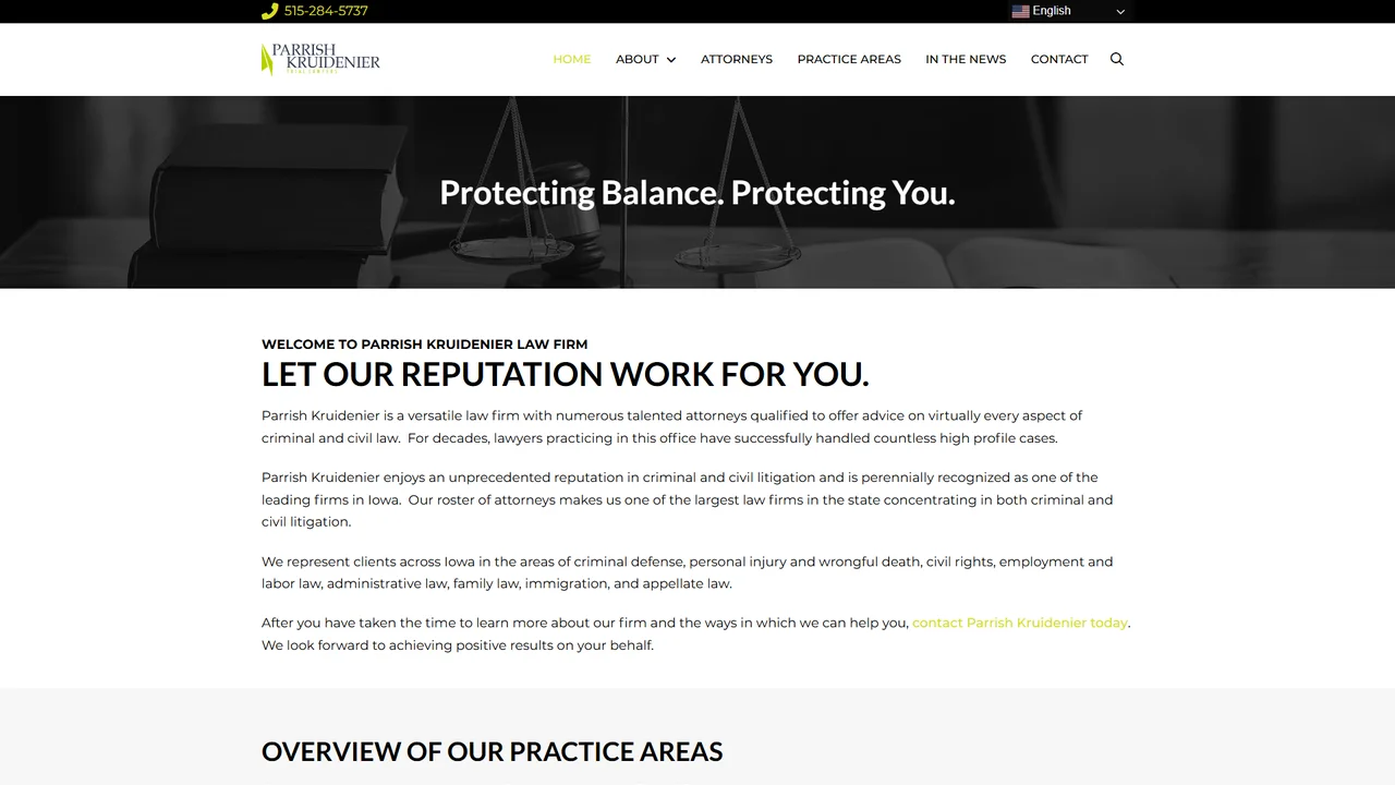 Parrish Kruidenier Law Firm - Des Moines, IA office in Des Moines, Iowa