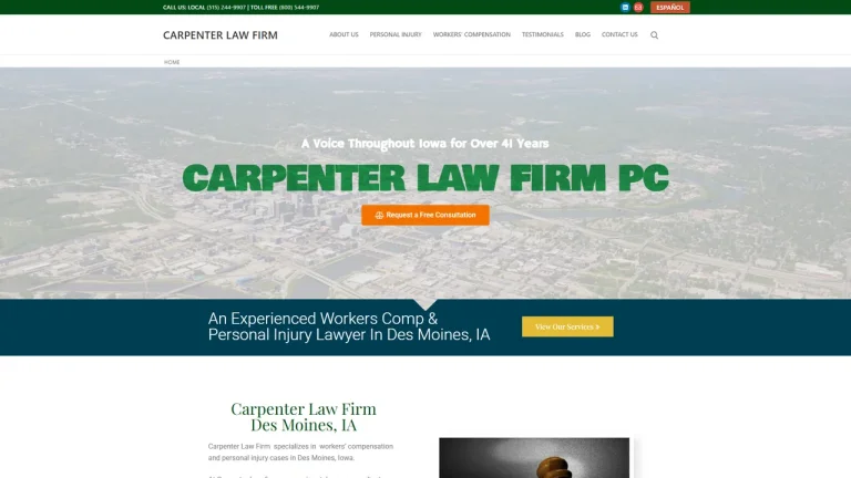 Carpenter Law Firm - Des Moines, IA - Attorney in Des Moines