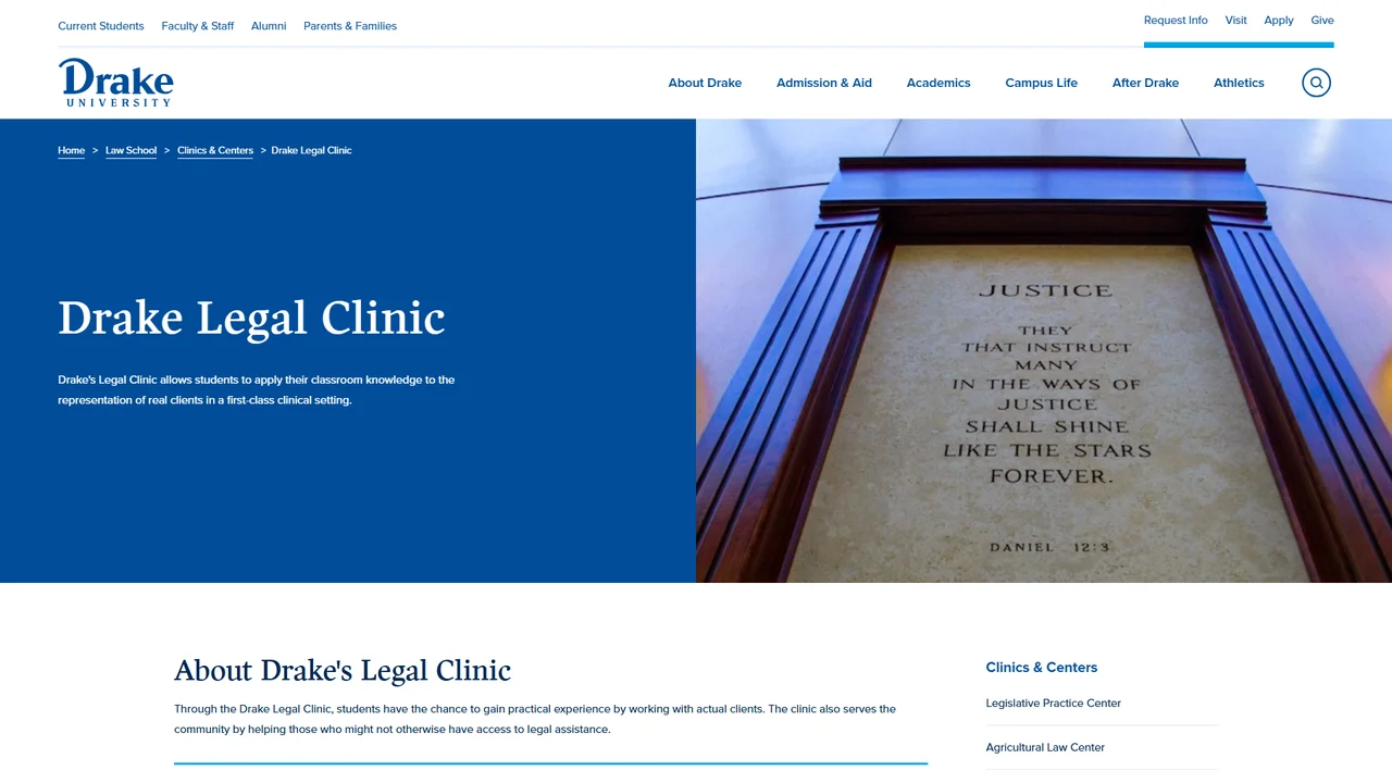 Drake Legal Clinic - Des Moines, IA office in Des Moines, Iowa