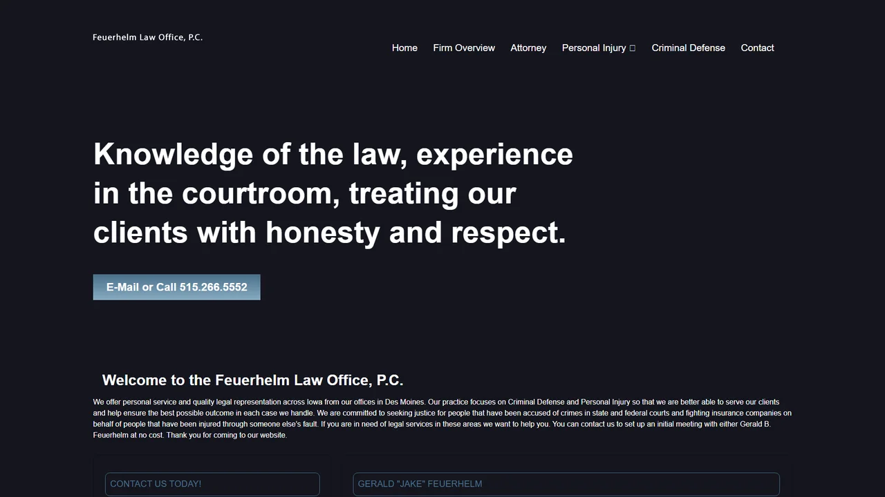 Feuerhelm Law Office PC - Des Moines, IA office in Des Moines, Iowa