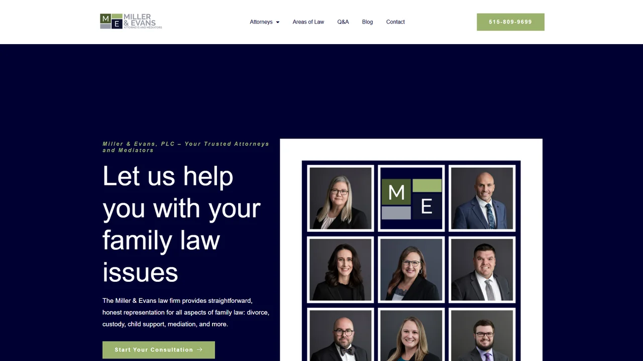 Robert Evans (Miller & Evans, PLC) - Des Moines, IA office in Des Moines, Iowa