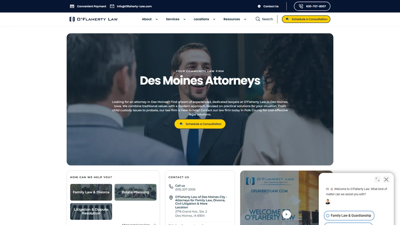 O'Flaherty Law - Des Moines, IA office in Des Moines, Iowa