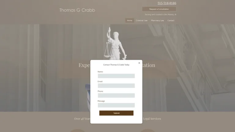 Crabb Thomas G - Des Moines, IA - Attorney in Des Moines