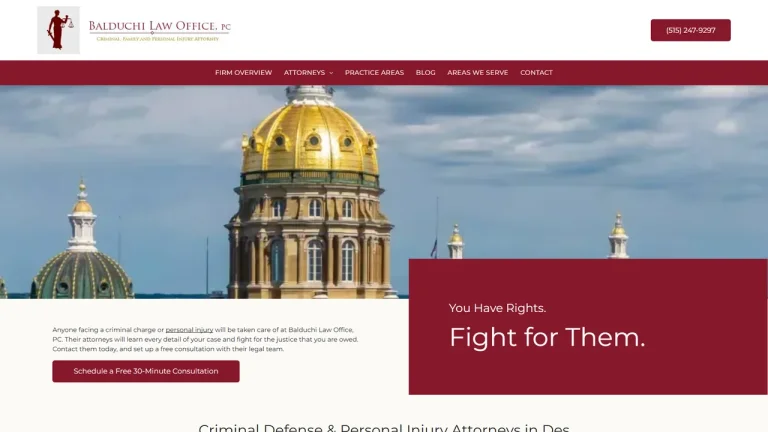 Balduchi Law Office, PC - Des Moines, IA - Attorney in Des Moines