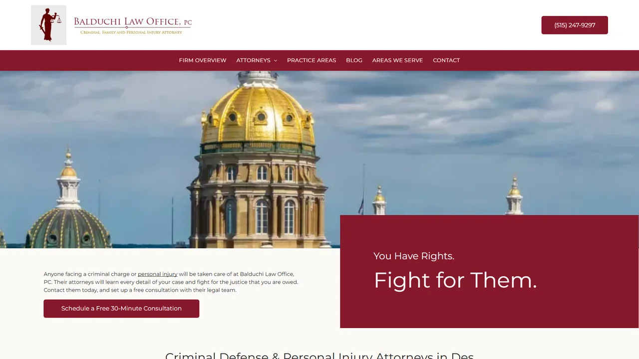 Balduchi Law Office, PC - Des Moines, IA office in Des Moines, Iowa