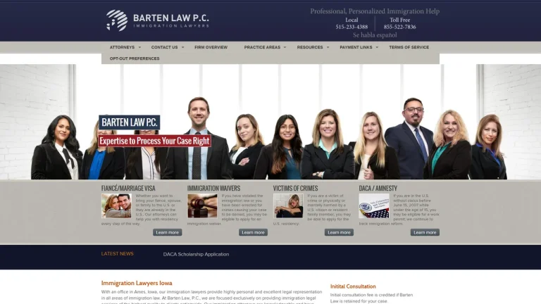 Barten Law Office, P.C. - Des Moines, IA - Attorney in Des Moines