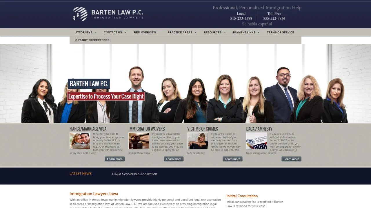 Barten Law Office, P.C. - Des Moines, IA office in Des Moines, Iowa