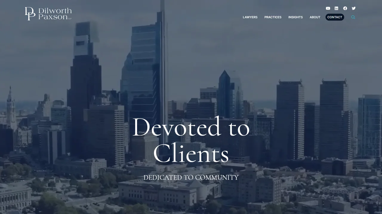 Dilworth Paxson LLP - Philadelphia, PA office in Philadelphia, Pennsylvania