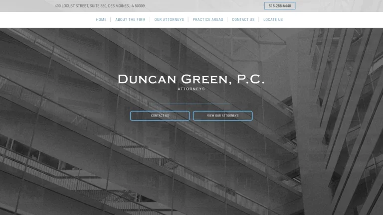 Duncan Green, P.C. - Des Moines, IA - Attorney in Des Moines