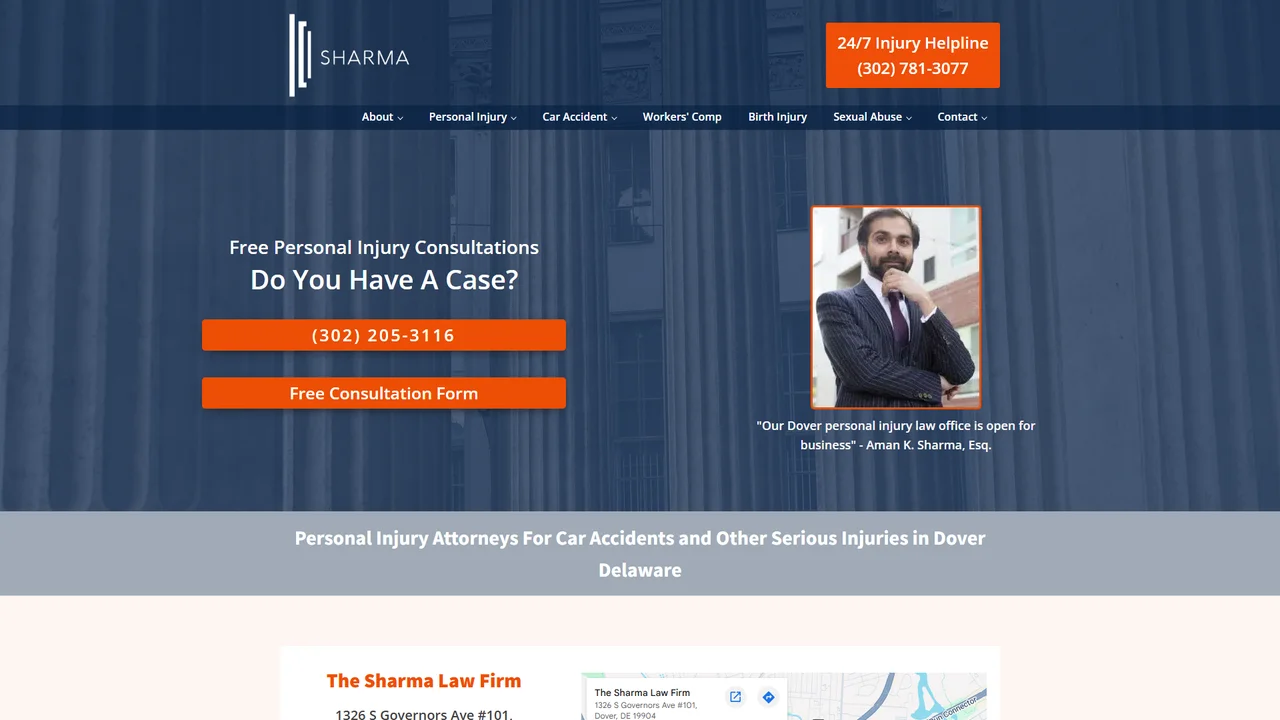 The Sharma Law Firm - Dover, DE office in Dover, Delaware