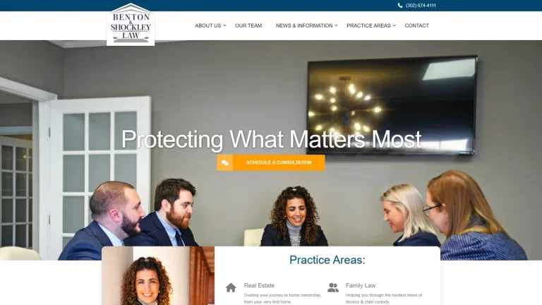 Benton & Shockley Law, P.A. - Dover, DE - Attorney in Dover