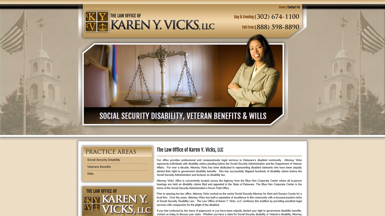 Law Office of Karen Y. Vicks, LLC - Dover, DE office in Dover, Delaware