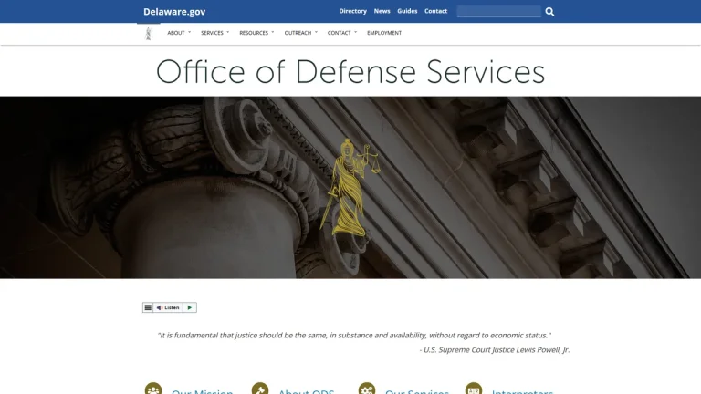 Public Defender's Office - Dover, DE - Attorney in Dover