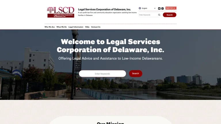 Legal Services Corporation of De - Dover, DE - Attorney in Dover