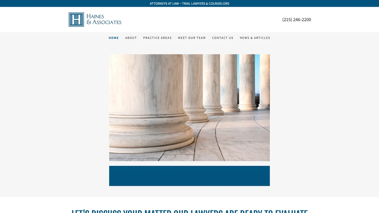 Haines & Associates - Philadelphia, PA office in Philadelphia, Pennsylvania