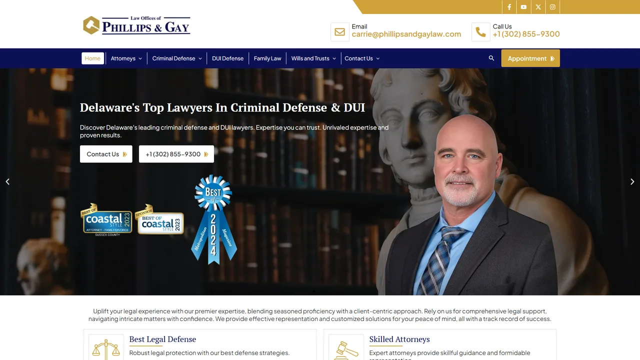 Law Office of Ronald D. Phillips - Dover, DE office in Dover, Delaware