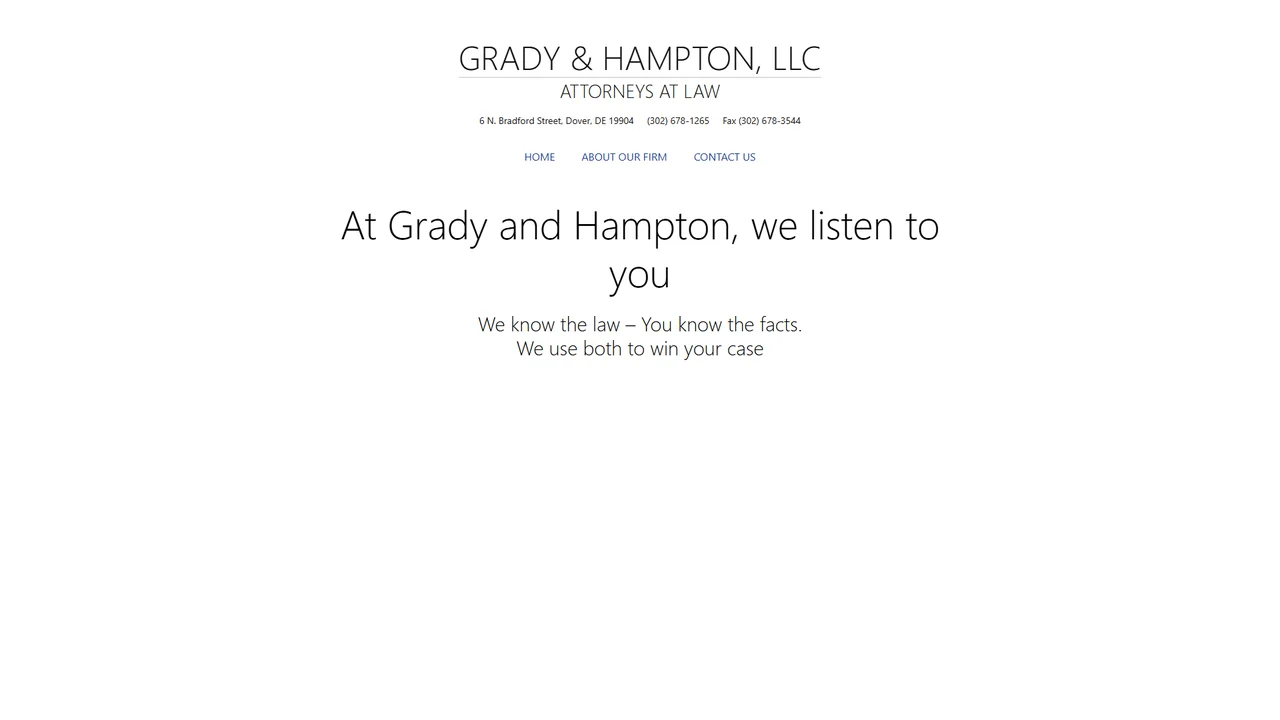 Grady & Hampton LLC - Dover, DE office in Dover, Delaware