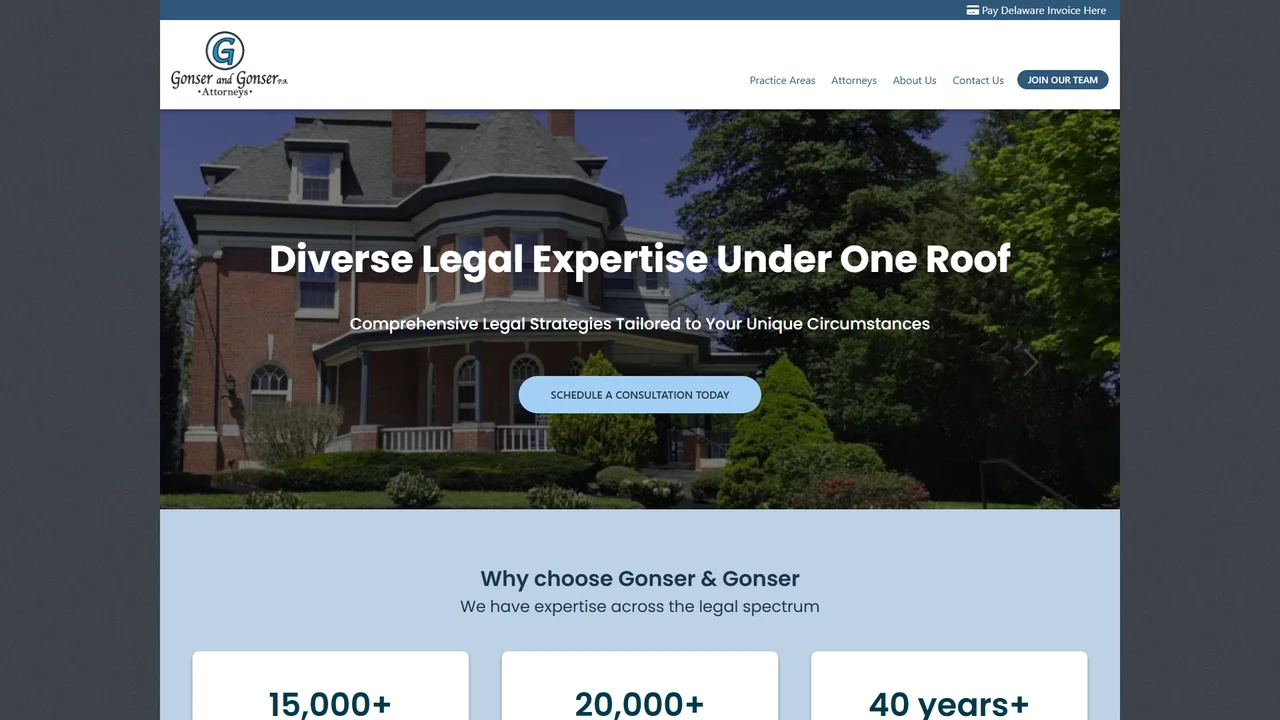 Gonser And Gonser, P.A. - Dover, DE office in Dover, Delaware