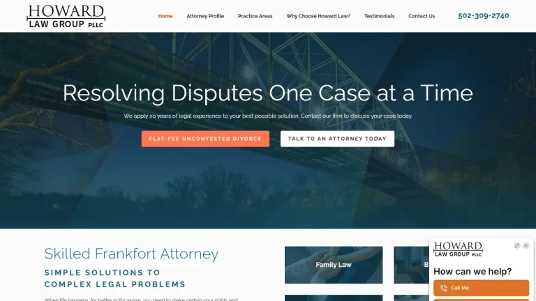 Howard Law Group, PLLC - Frankfort, KY - Attorney in Frankfort