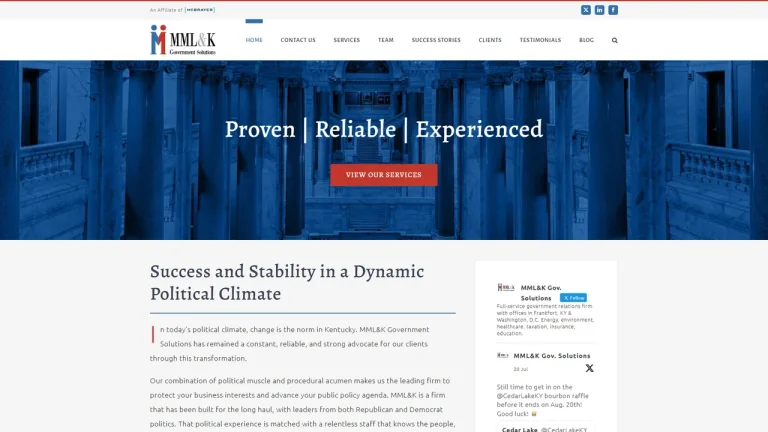 MML and K Government Solutions - Frankfort, KY - Attorney in Frankfort