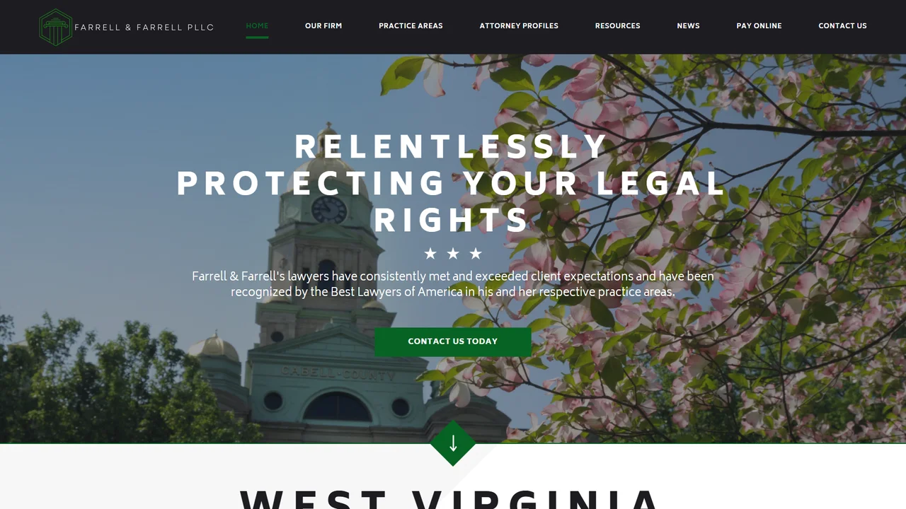 Farrell and Farrell PLLC - Huntington, WV office in Huntington, West Virginia