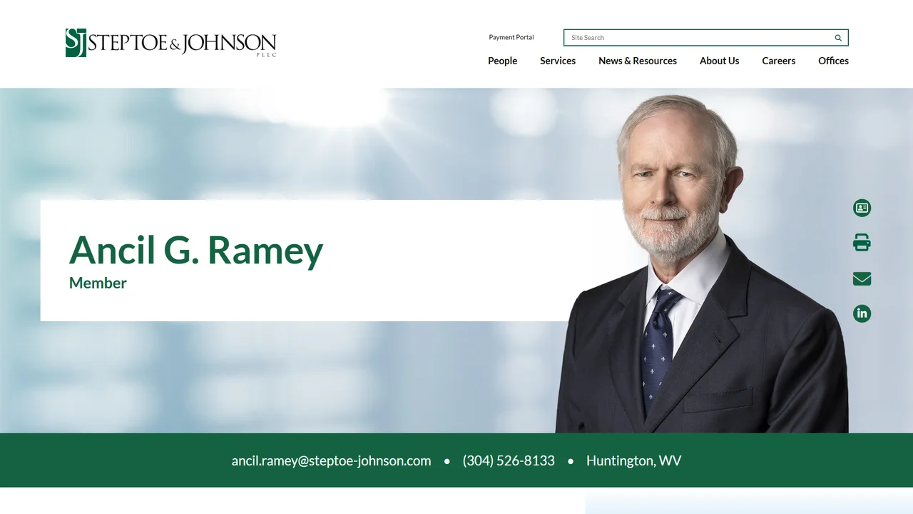 Ancil G. Ramey - Huntington, WV office in Huntington, West Virginia