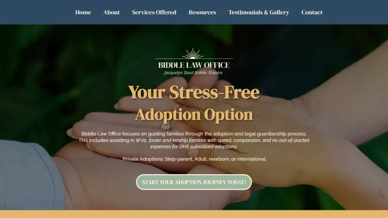 Biddle Law Office-Adoption Services - Huntington, WV - Attorney in Huntington