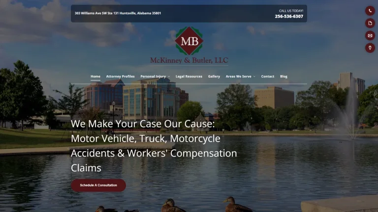McKinney & Butler LLC - Huntsville, AL - Attorney in Huntsville