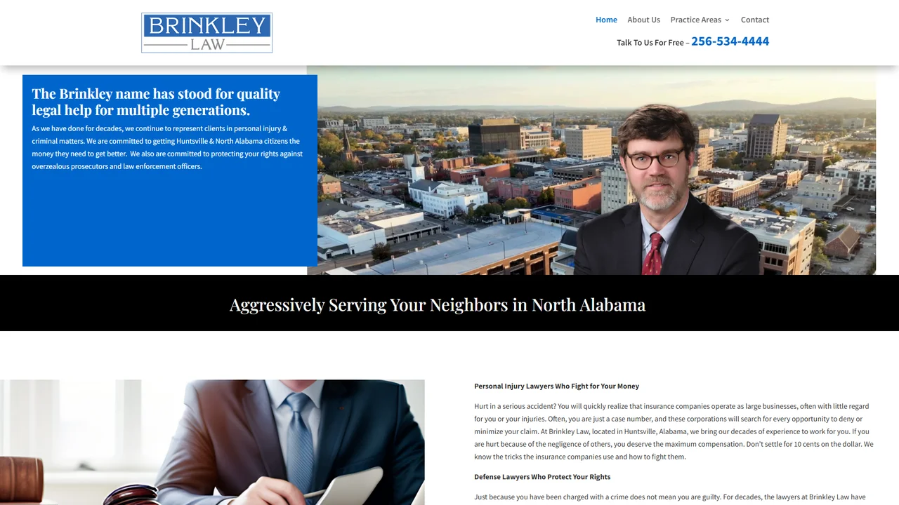BRINKLEY LAW FIRM - Huntsville, AL office in Huntsville, Alabama