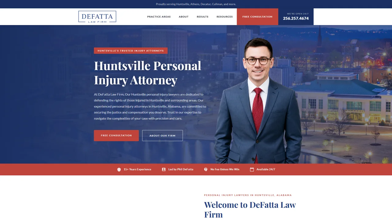 DeFatta Law Firm, LLC - Huntsville, AL office in Huntsville, Alabama