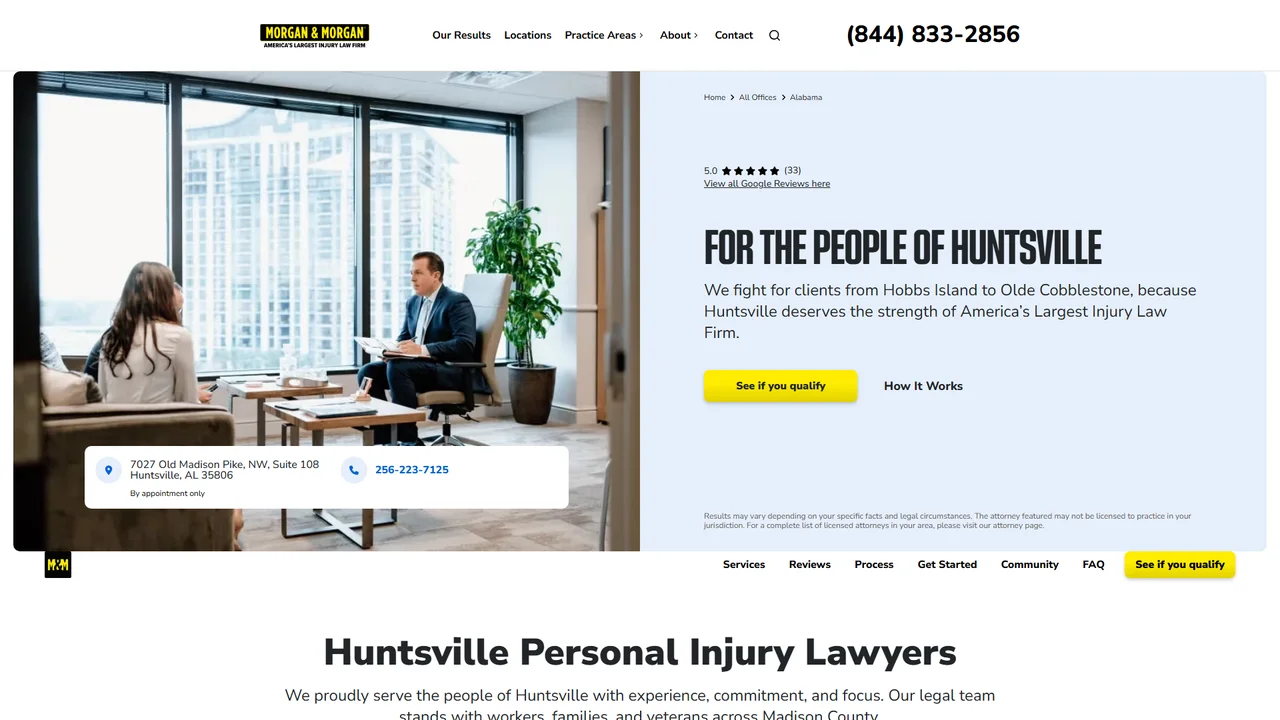 Morgan and Morgan - Huntsville, AL office in Huntsville, Alabama