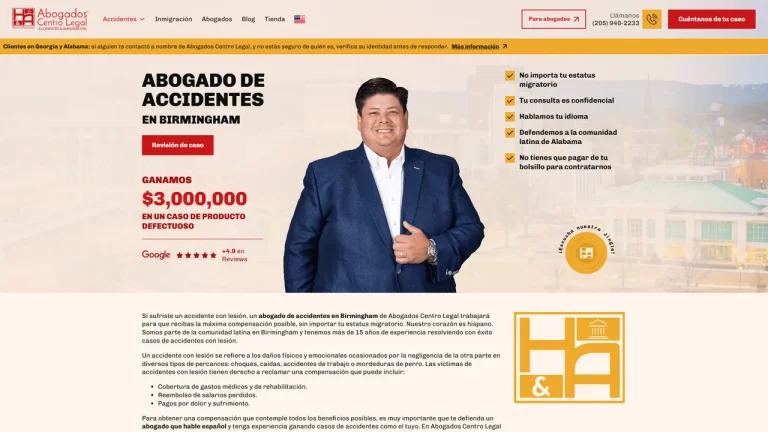Abogados Centro Legal: Accidentes & inmigración - Huntsville, AL - Attorney in Huntsville