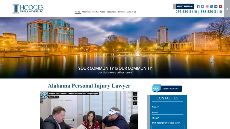 Hodges Trial Lawyers - Huntsville, AL - Attorney in Huntsville