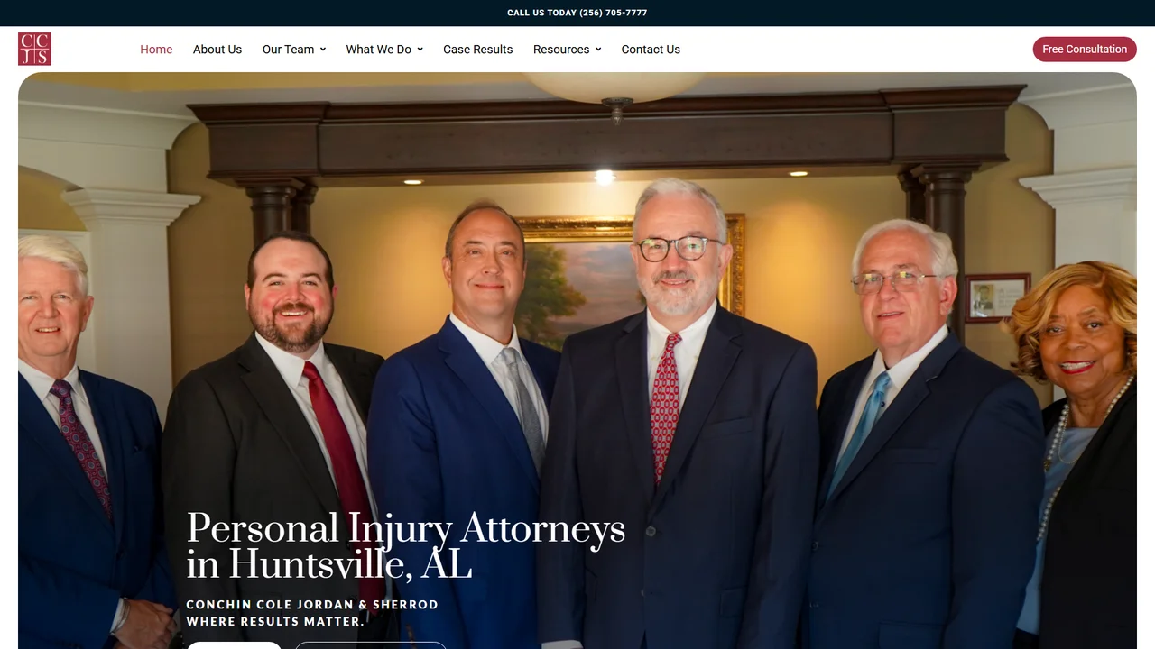 Conchin, Cole, Jordan, and Sherrod - Huntsville, AL office in Huntsville, Alabama