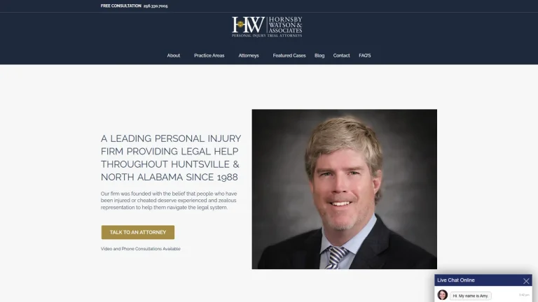 Hornsby Watson & Associates - Huntsville, AL - Attorney in Huntsville