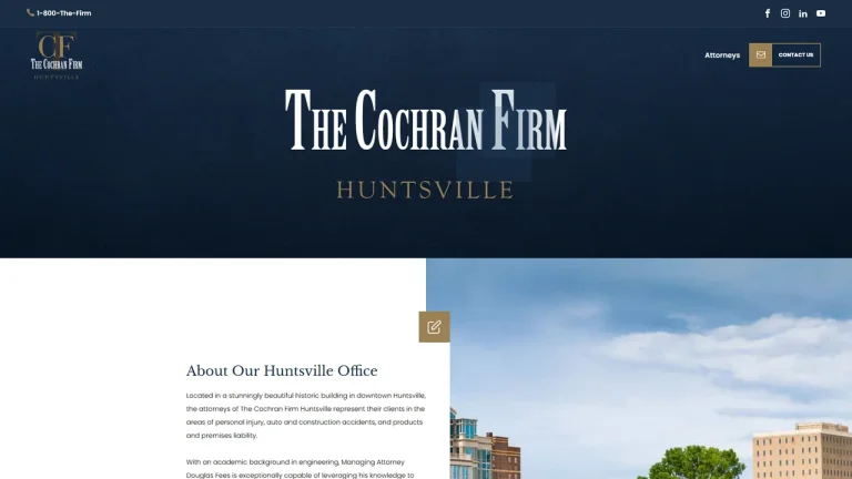 The Cochran Firm - Huntsville, AL - Attorney in Huntsville