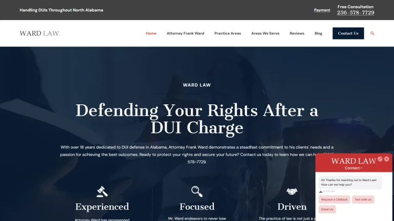 Ward Law LLC - Huntsville, AL - Attorney in Huntsville