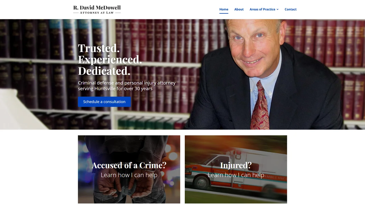 R. David McDowell, Attorney at Law - Huntsville, AL office in Huntsville, Alabama