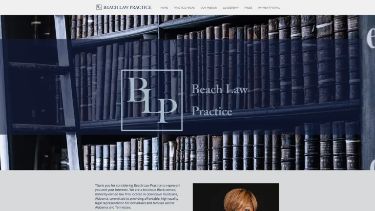 Beach Law Practice - Huntsville, AL - Attorney in Huntsville