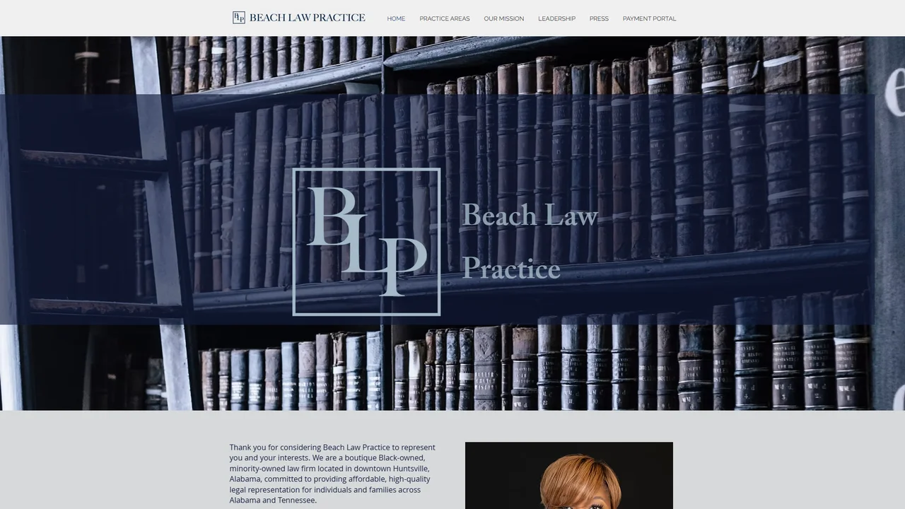 Beach Law Practice - Huntsville, AL office in Huntsville, Alabama