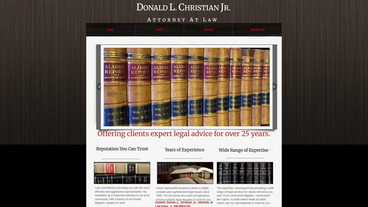 Donald Christian Law, LLC - Huntsville, AL office in Huntsville, Alabama