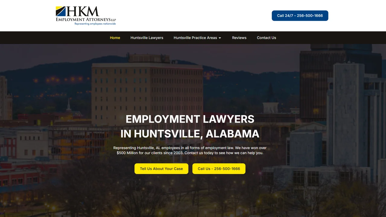 HKM Employment Attorneys LLP - Huntsville, AL office in Huntsville, Alabama