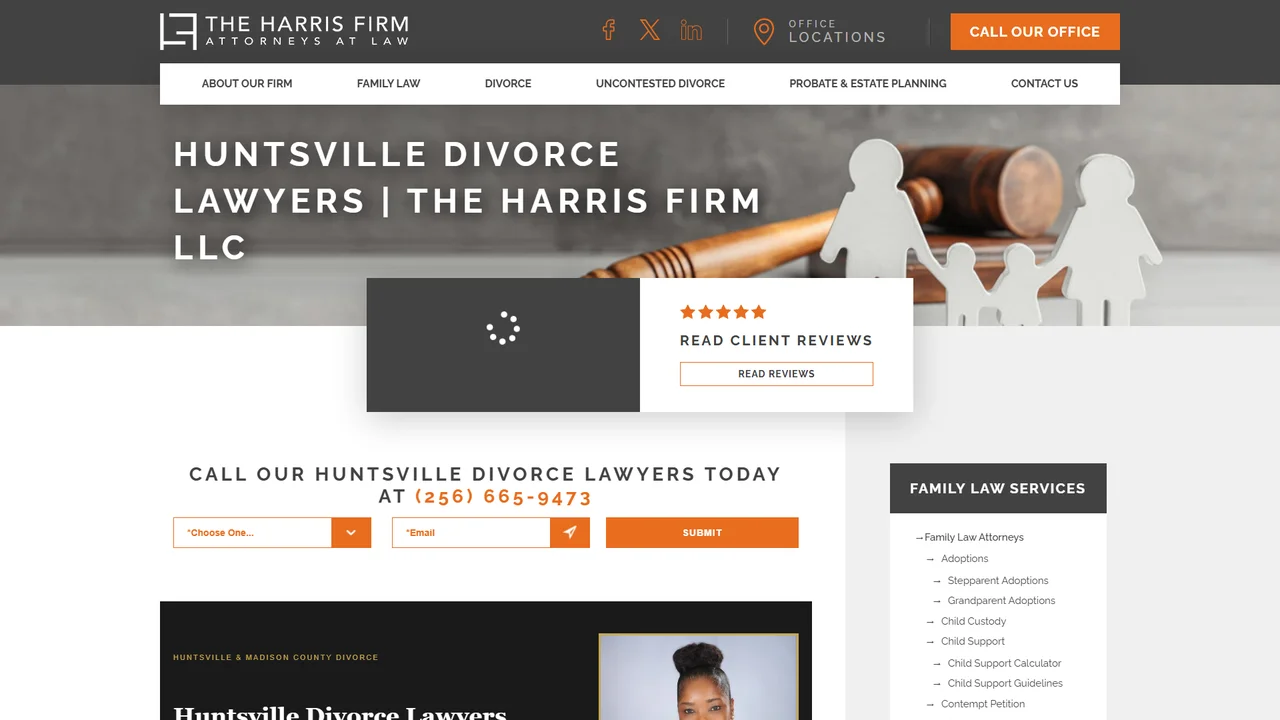 The Harris Firm LLC - Huntsville, AL office in Huntsville, Alabama