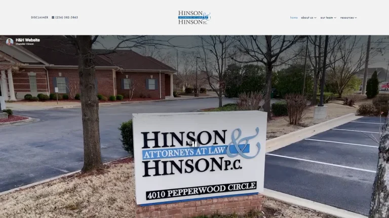 Hinson and Hinson, P.C. - Huntsville, AL - Attorney in Huntsville