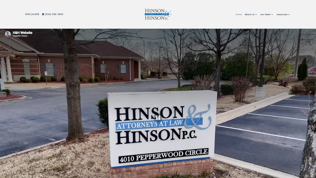 Hinson and Hinson, P.C. - Huntsville, AL office in Huntsville, Alabama
